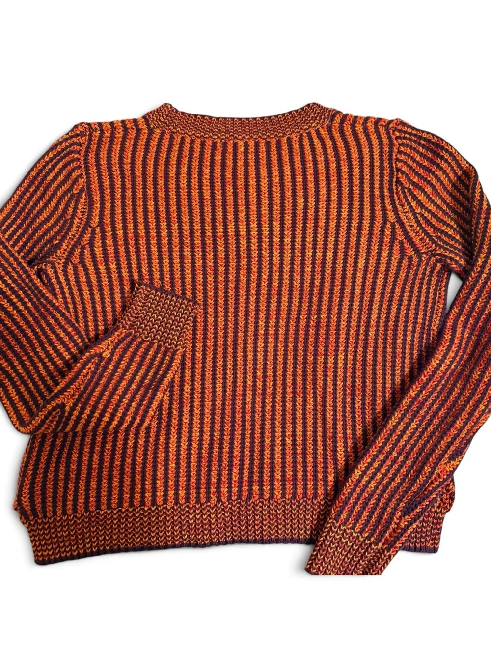 Cabi Melange Lava Stripe Sweater